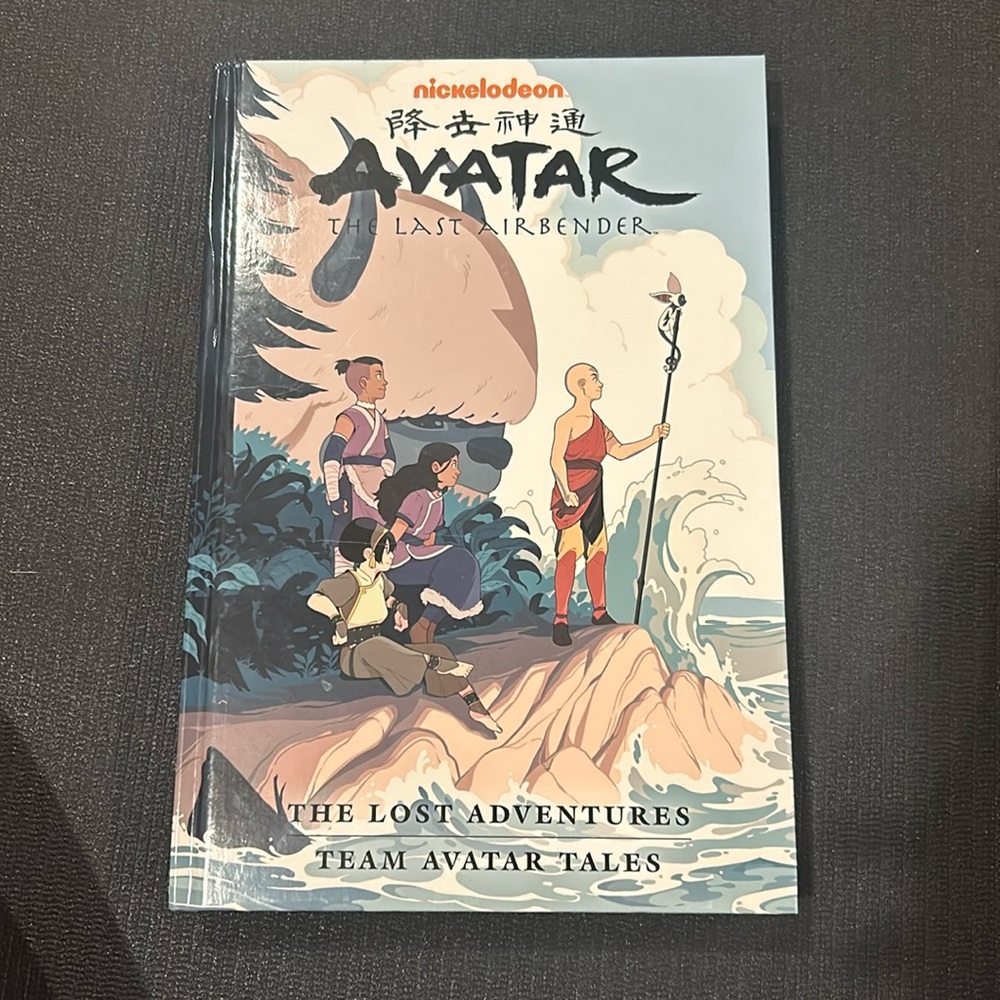 Avatar the last airbender graphic novel. The lost adventures.
